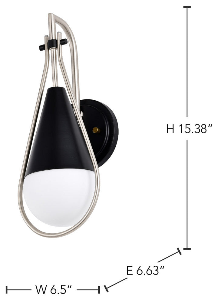 Admiral 1 Light Wall Sconce