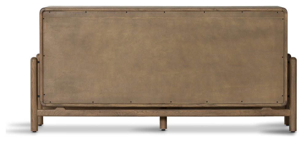 Caroline 6 Drawer Dresser-Smoked Oak