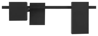 Access Lighting 52180LEDD-ACR Madrid 25"W LED Semi-Flush Ceiling - Matte Black