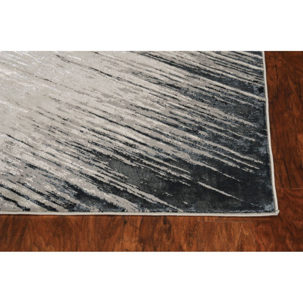 KAS Luna 7127 Silver Gray Nova Area Rug, 7'10"x10'10"