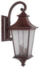 Argent II Large Wall Mount, Aged Bronze Textured