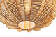 Split Stain Pumpkin Pendant Lantern, 24"