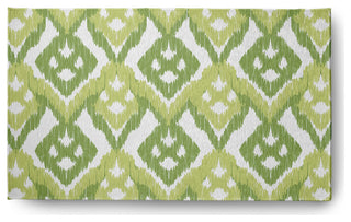 Hipster Soft Chenille Area Rug, Green, 3'x5'
