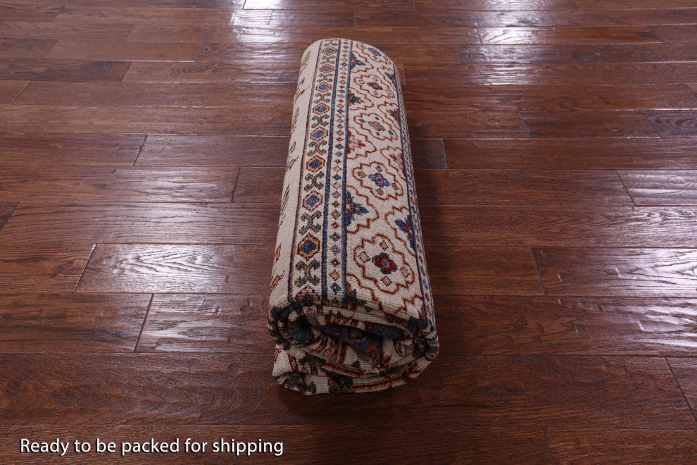 5' 6" X 7' 9" Persian Gabbeh Tribal Handmade Wool Rug Q11213