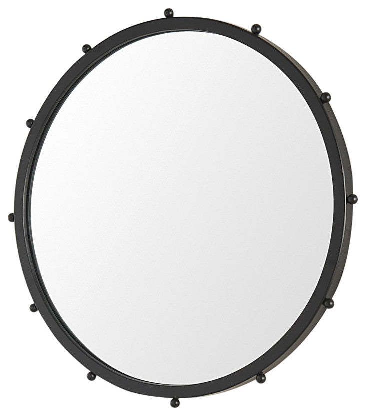 Elena I Small Black Wall Mirror