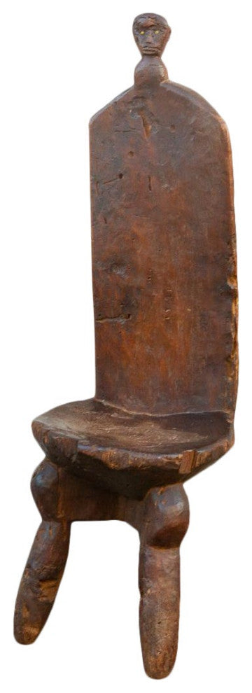 Antique African Tribal Ceremonial Chair