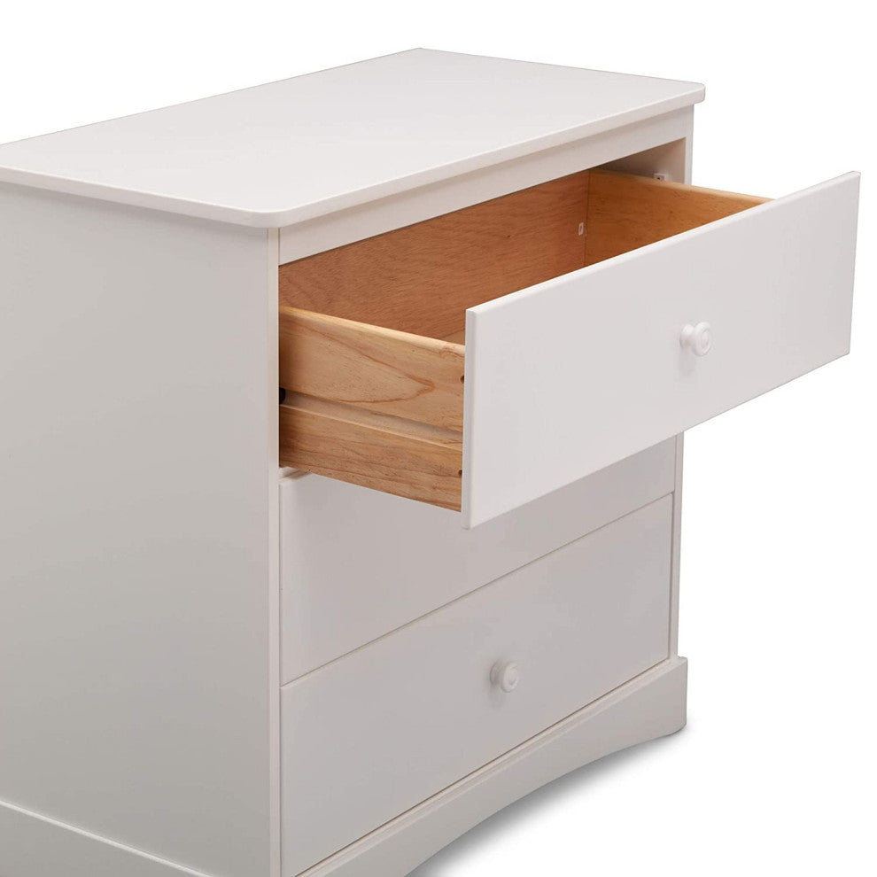 Modern 3 Drawer Dresser with Changing Top