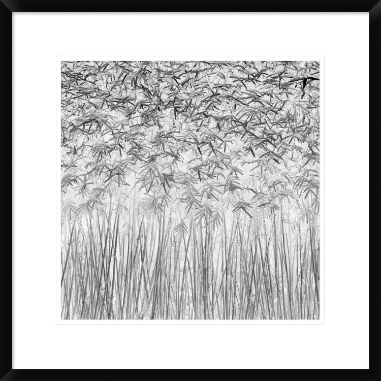 "Parallelism" Framed Digital Print by Jefflin Ling, 24x24"