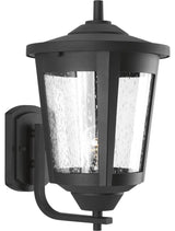 Progress Lighting 1-100W Medium Wall Lantern, Black