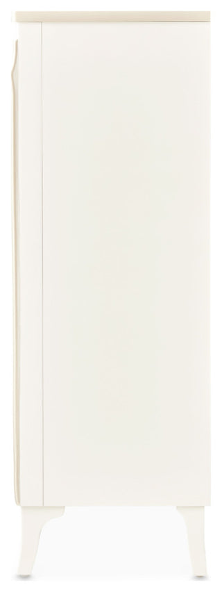 La Marisia 5-Drawer Chest, Creamy Pearl