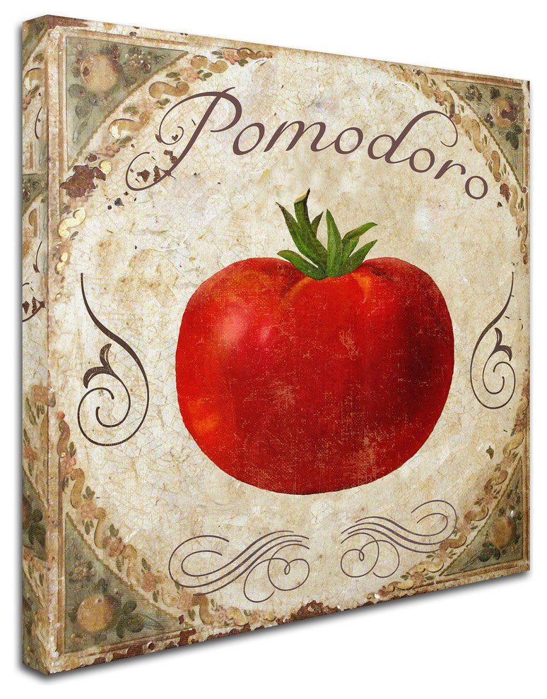 Color Bakery 'Mangia II' Canvas Art, 14"x14"