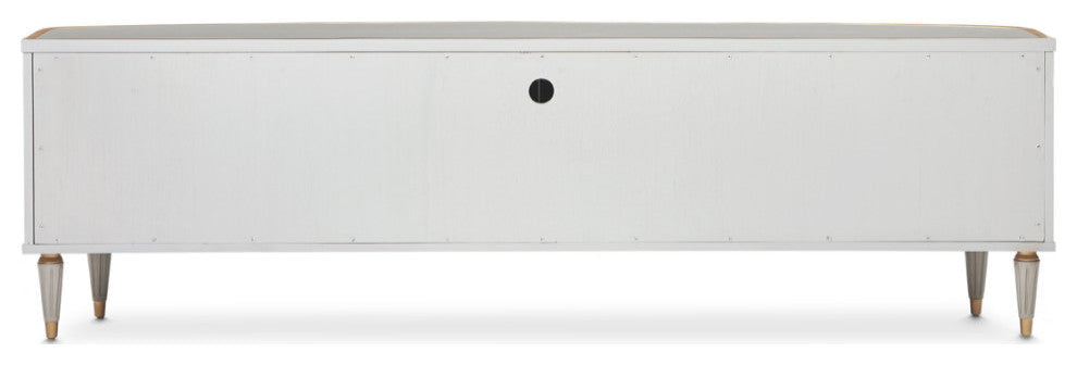 St. Charles Media Cabinet, Dove Gray