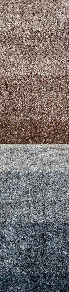 Atlantis Ombre Contemporary Area Rug, Blue, 7'9"x10'6"