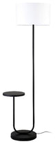 Henn&Hart 65" Black Floor Lamp