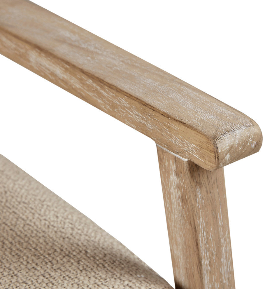 INK+IVY Kelly Accent Chair Dining Chairs, Natural, Accent Chair