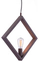 Rotorura Ceiling Lamp Rust