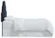 High Arched Headboard With Border, Velvet Ink, California King