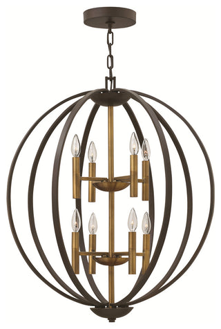 Euclid 2 Tier Foyer, Spanish Bronze