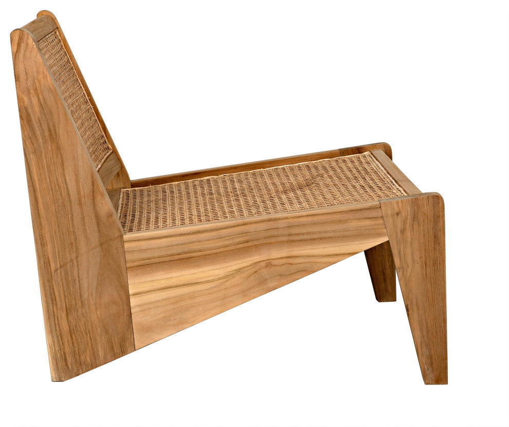 Udine Chair With Caning, Teak