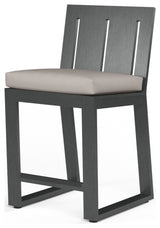 Redondo Modern Design Powder-Coated Aluminum Outdoor Barstool