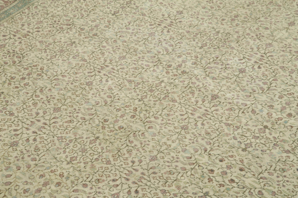 Rug N Carpet - Hand-knotted Oriental 6' 4'' x 9' 7'' Low Pile  Area Rug