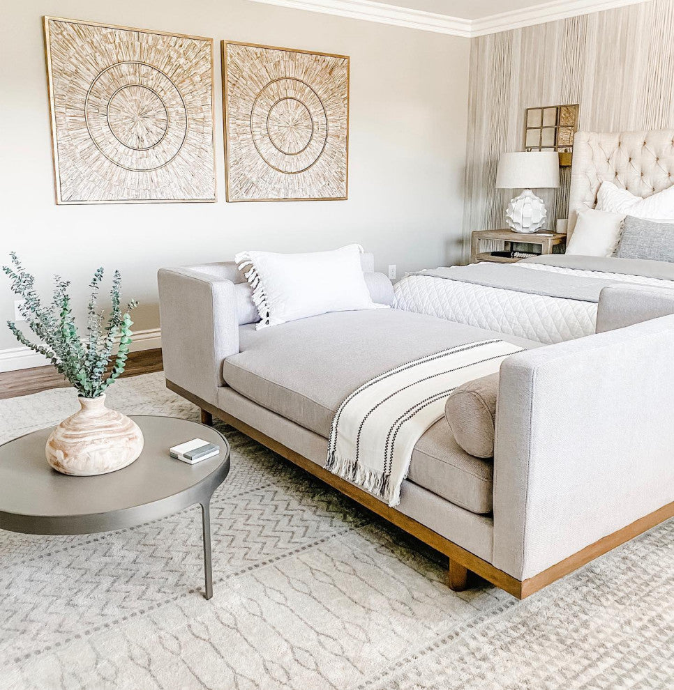 Sculpted Gloss White Modern Globe Table Lamp