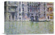 "Palazzo da Mula, Venice" Stretched Canvas Giclee by Claude Monet, 16"x11"