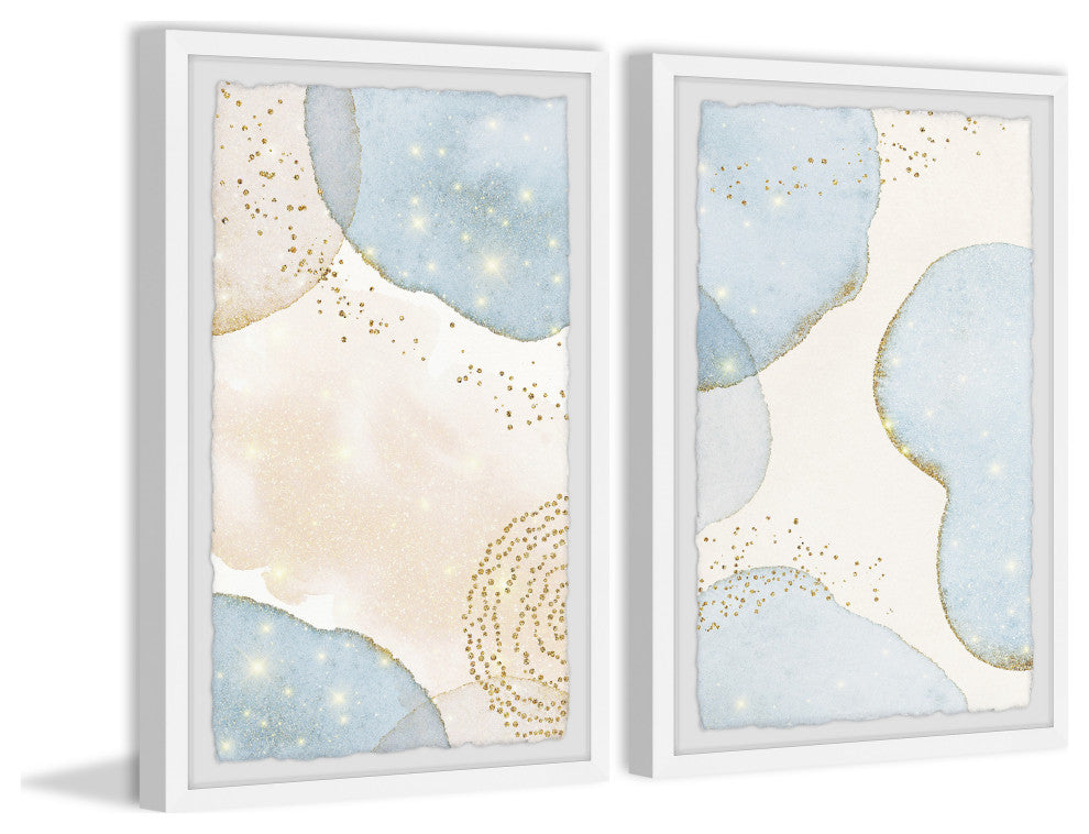 Disputed Territory Diptych, 2-Piece Set, 8x12 Panels