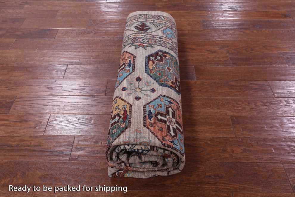 6' 8" X 9' 8" Bokhara Handmade Rug Q11318