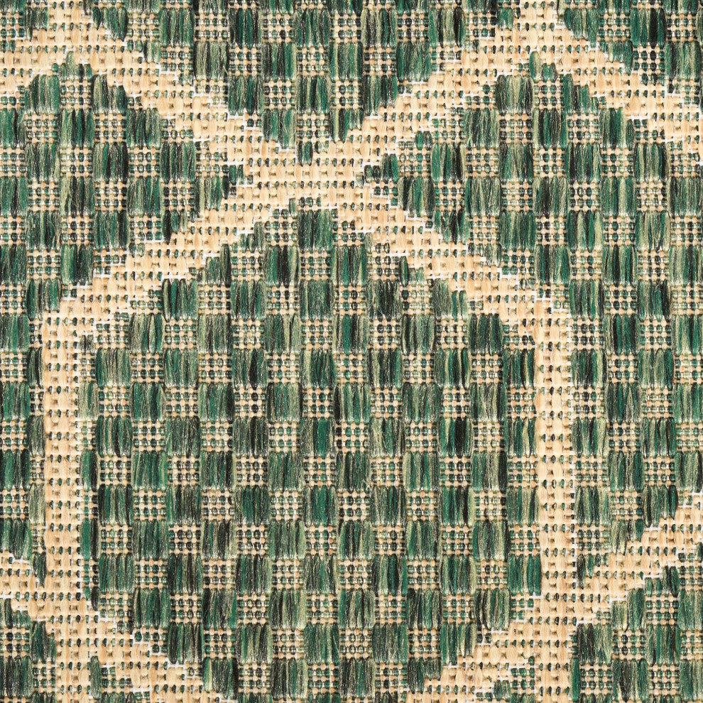Nourison Horizon Indoor/Outdoor 8' x 10' Green Modern Rug