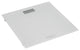 Precision Digital Glass Top Personal Scale, White