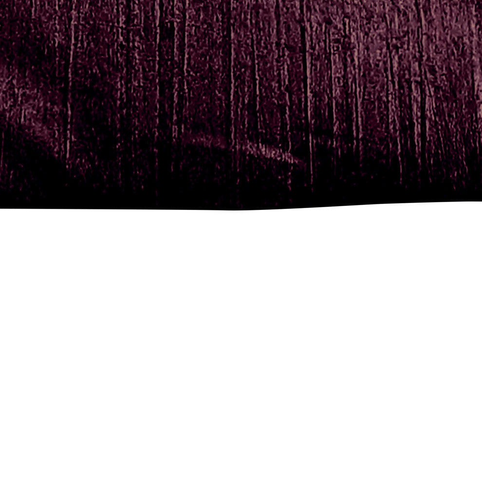 Benzara BM283901 Jay 2 Piece Twin Comforter Set, Purple Polyester Velvet Texture