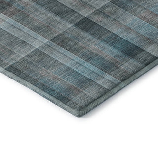 Premium Machine Washable Mayfield AMF534 Teal 8' x 10' Rug