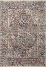 Loloi Lyra Sunset / Silver 2'-3" x 3'-10" Accent Rug