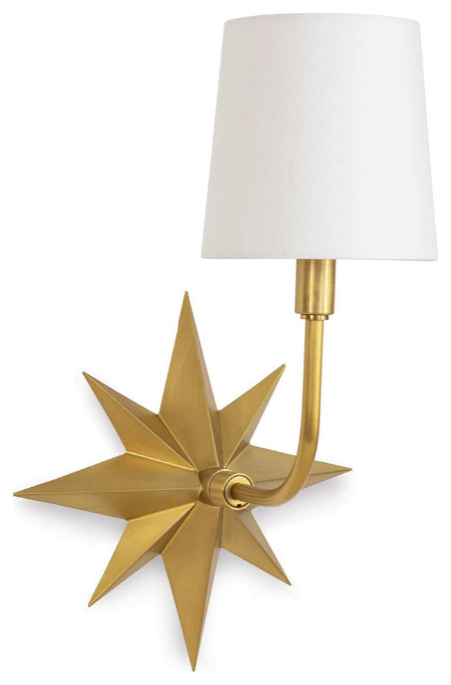 Etoile Sconce, Brass