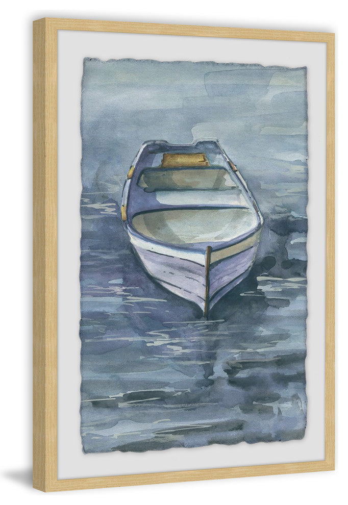 "It's About Time" Framed Painting Print, 12"x18"