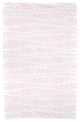 Rolling Waves, Geometric Print Beach Towel, Pink