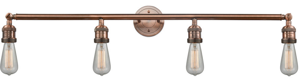 INNOVATIONS LIGHTING 215-AC Bare Bulb 4 Light Bath Vanity Light
