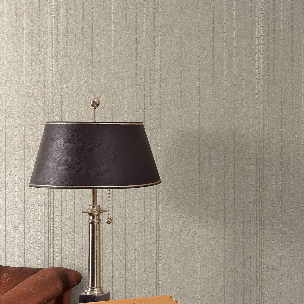 Gleam Modern Wallpaper, Gray, Silver, Bolt