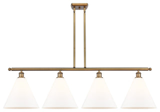 Innovations 516-4I-BB-GBC-121 4 Light Island Light, Brushed Brass