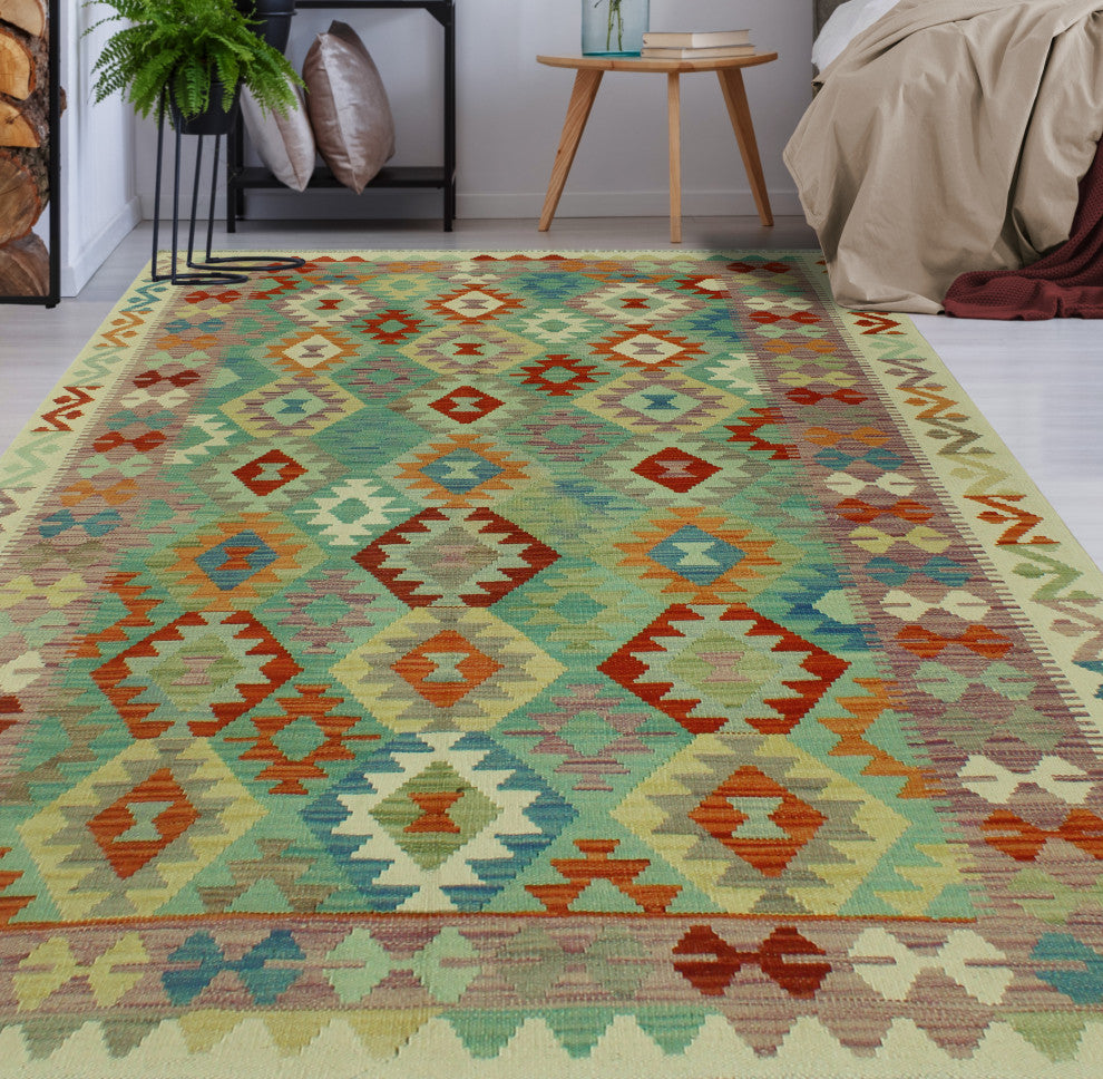 Sangat Kilim Jalil Ivory Rug