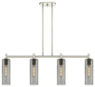 Crown Point 4 43.75" Island Lighting Polished Nickel