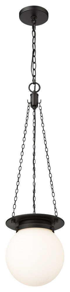 Z-LITE 1-Light Pendant, Matte black