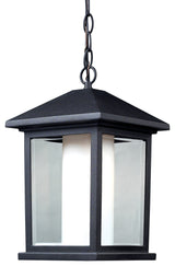Mesa Collection 1 Light Outdoor Chain Light in Black Finish