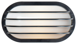 Maxim 10110FT Bulwark 6" Tall Outdoor Wall Sconce - Black