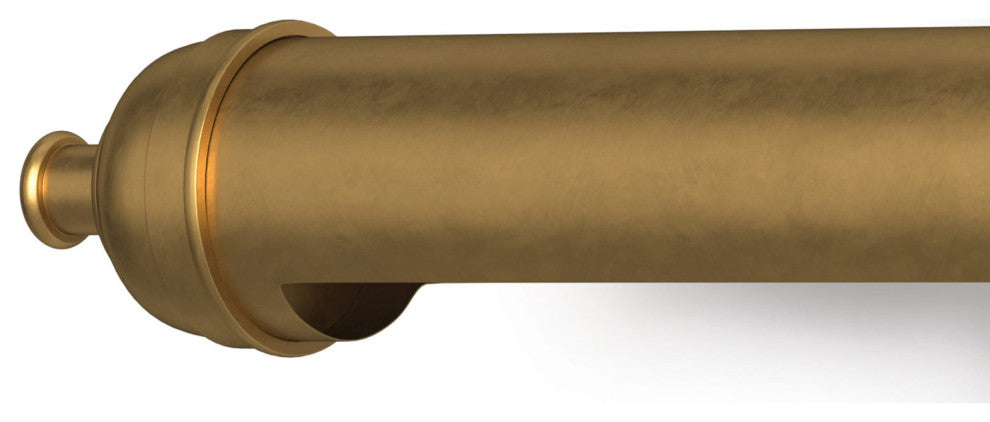 Devon Picture Light Large, Natural Brass