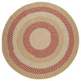 Rhody Rug Manhattan Rug, Natural, 10' Round