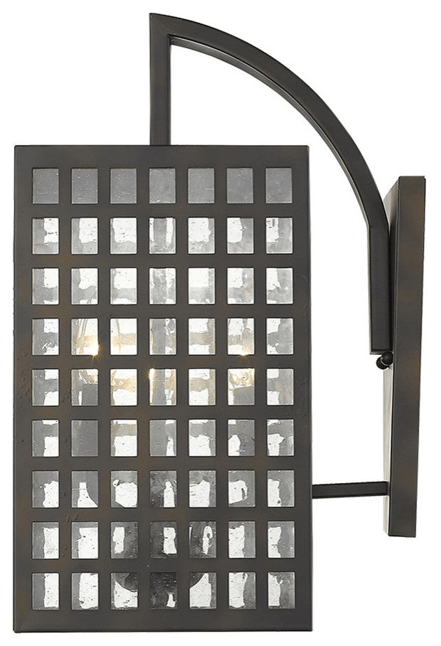 Letzel 3-Light Oil-Rubbed Bronze Wall Light