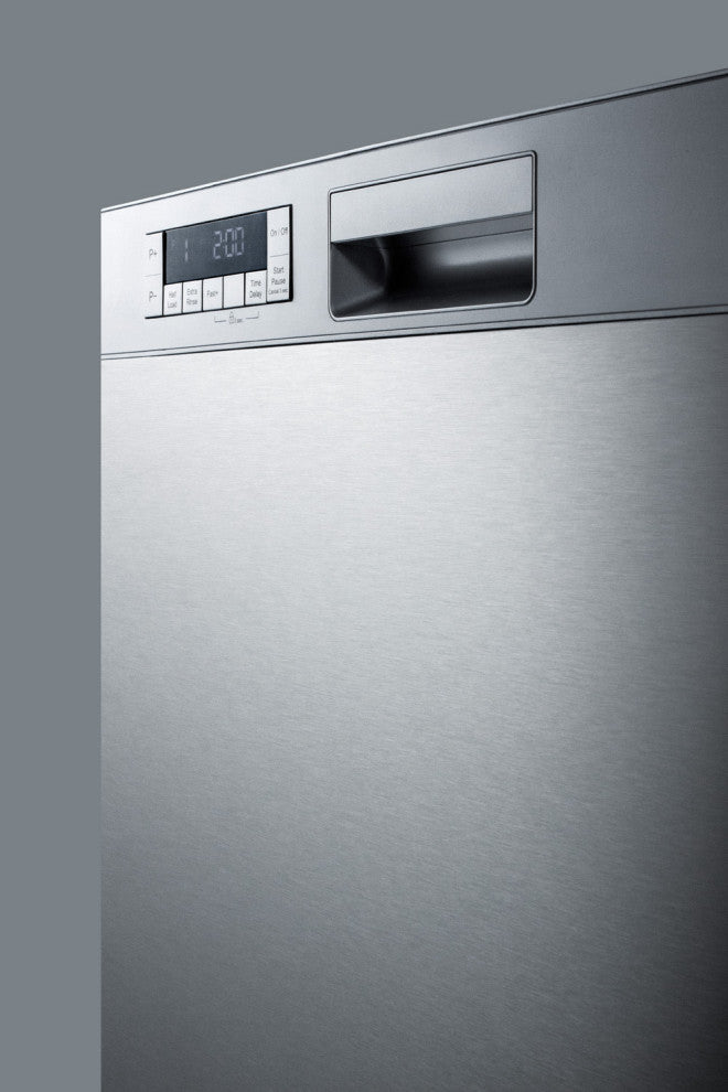 Summit DW2435ADA 24"W 12 Place Setting Energy Star Rated Built-In - Stainless