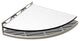 TileWare Structural Surfaces Claddy T-Shelf w/ Glass Cover, Canvas